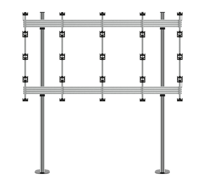 BT93INFWP-B-4X4/BS Bolt Down Stand for INFiLED WP Series 4x4 dvLED Videowall