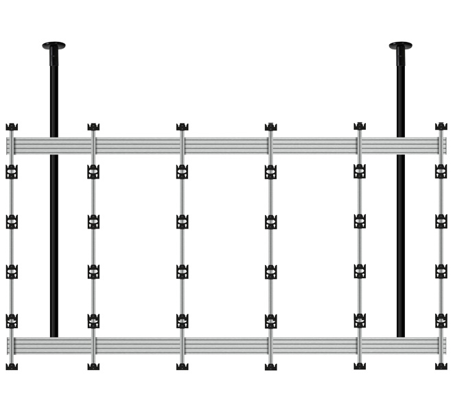 BT93INFWP-C-5X5/SW Ceiling Mount for INFiLED WP Series 5x5 dvLED Videowall