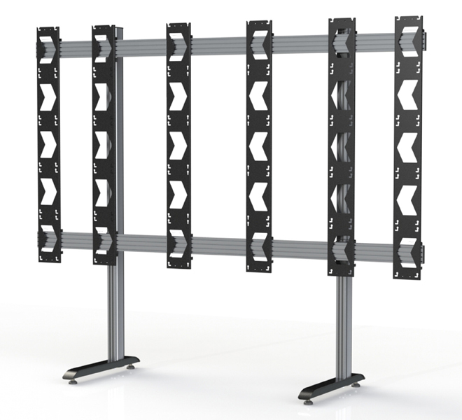 BT93UNIUPS-S-5X5/BS Floor Stand for Unilumin UpanelS 5x5 dvLED videowalls