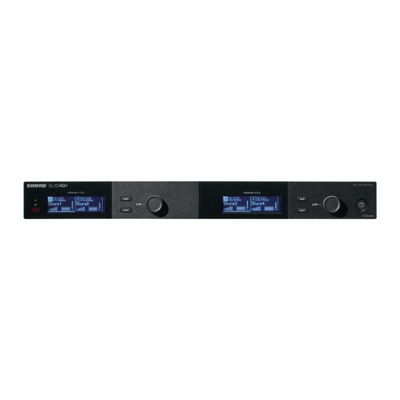 SLXD4QDAN+ Quad Channel Receiver with Dante Audio