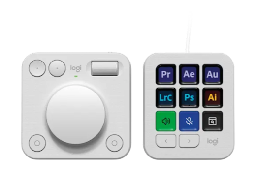 MX Creative Console (Pale Grey)