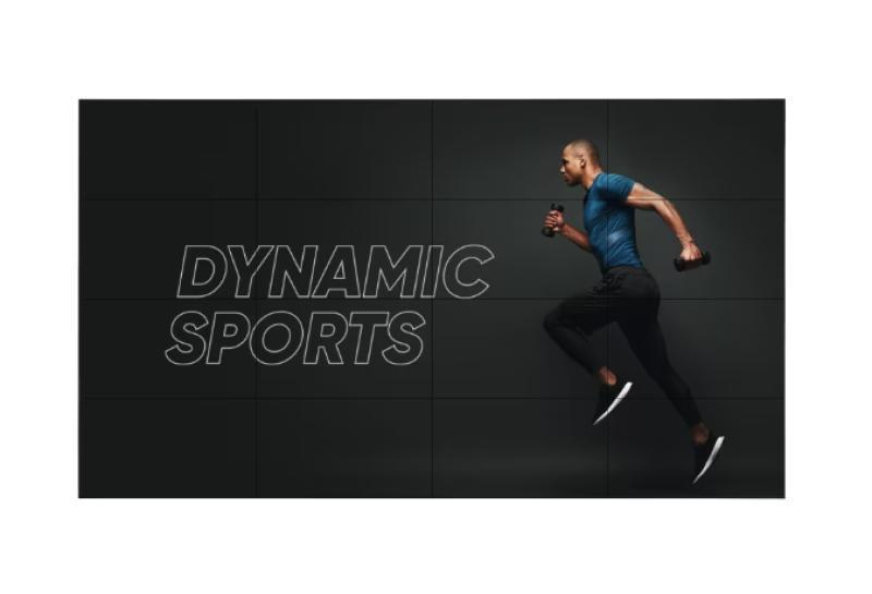 55'' 500 nits FHD Slim Bezel Video Wall