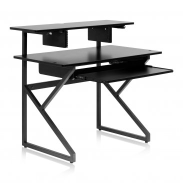 GFW-DESK-MAIN Content Creator Furniture Series Main Desk in Black Finish
