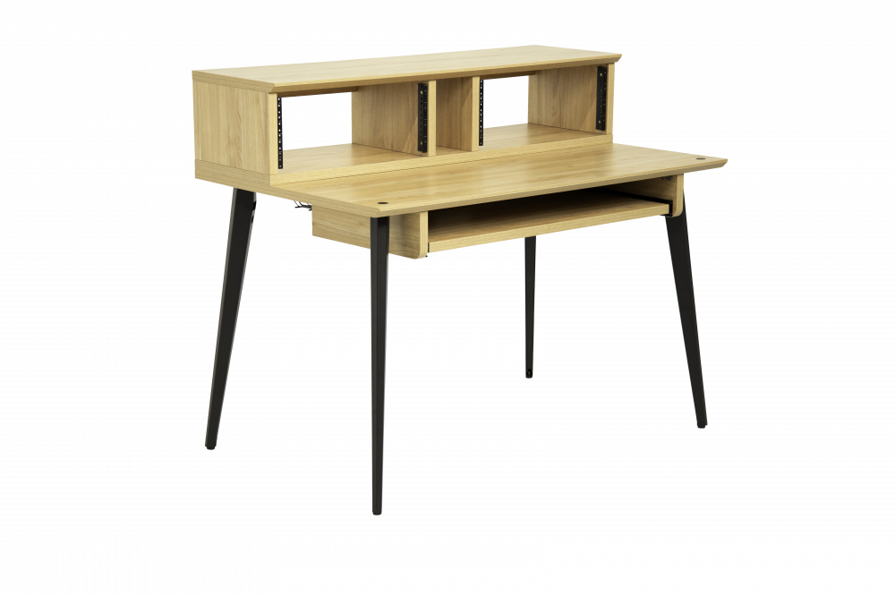 GFW-ELITEDESK-MPL Elite Furniture Series Main Desk in Natural Maple Matte Finish