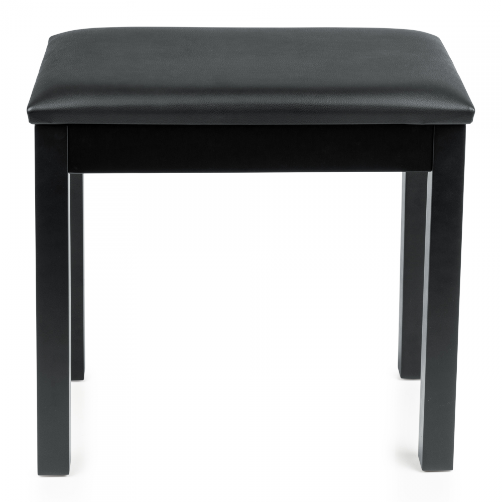 GFW-KEYBENCH-WDBK Traditional Wooden Piano Bench In Black