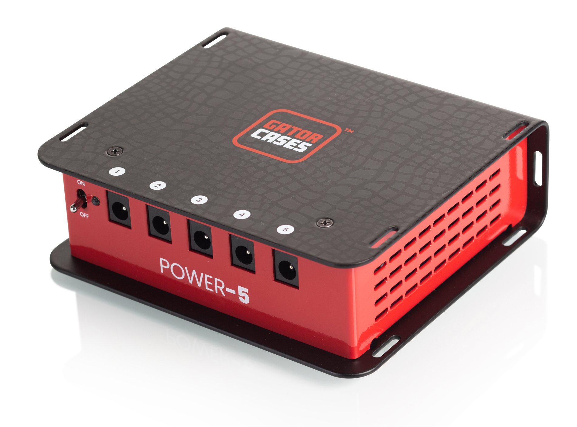 GTR-PWR-5 Pedal Board Power Supply With 5 Isolated Outputs