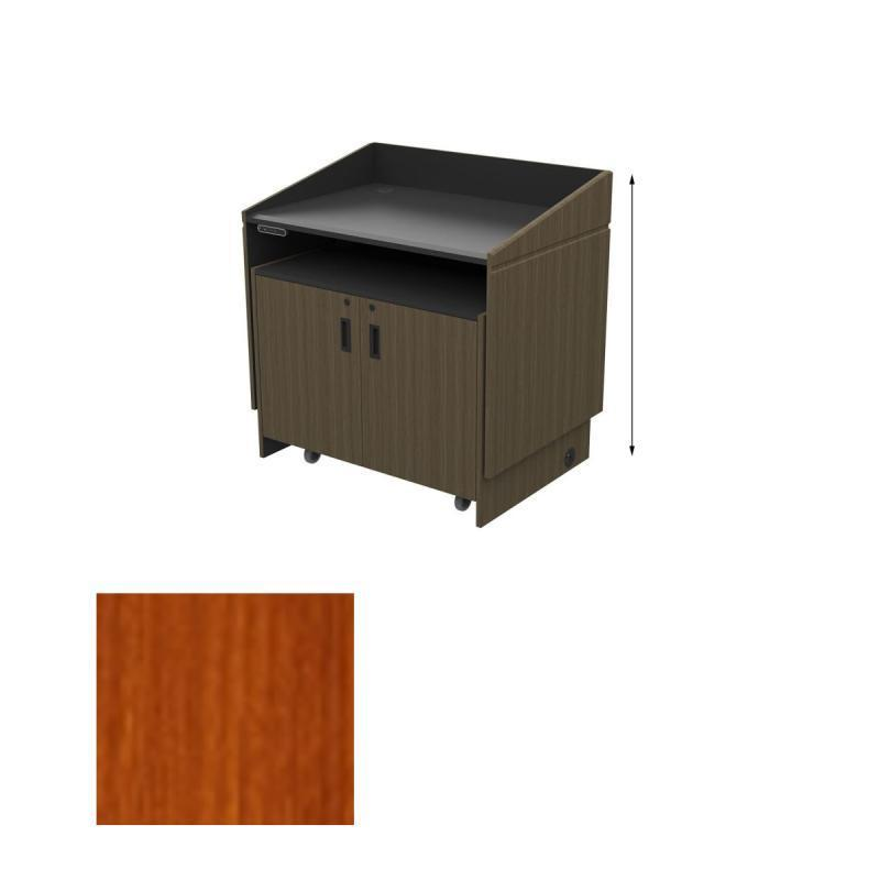 PDYZ35 HCT Height Adjustable Podium, Hayward Cherry