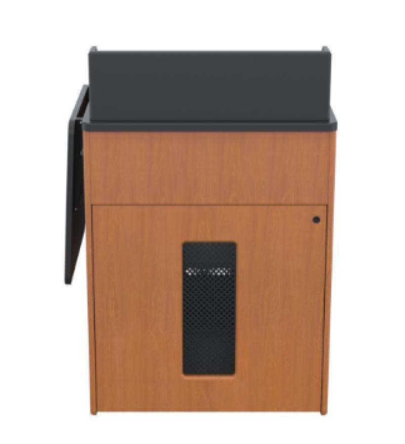 PD5103 HCT Podium with Rack Mount, Hayward Cherry