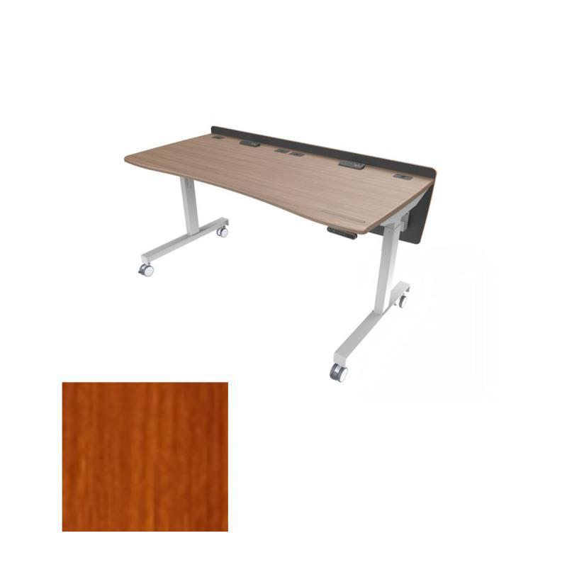 DS6330-LFT HCT Electric Lift Sit/Stand Desk, Hayward Cherry