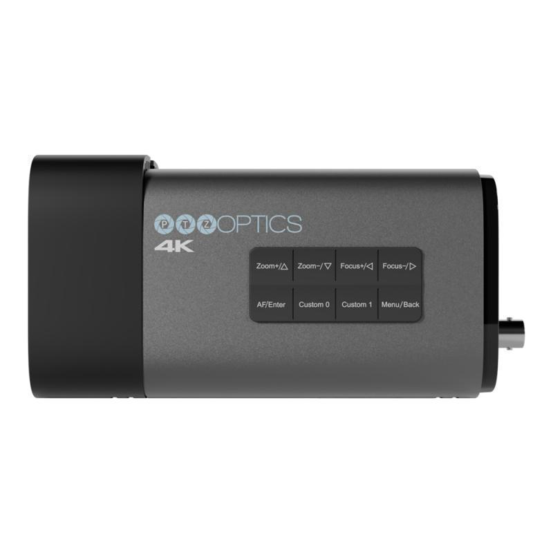 PTZOptics Studio 4K, with Built-in Mic and Tally Light (12X, Gray)