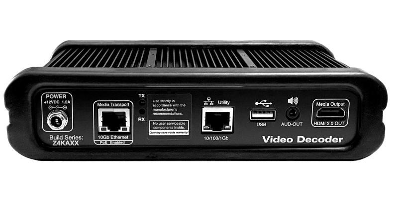 Z4KDECC3XS ZyPer4K-XS Decoder Copper
