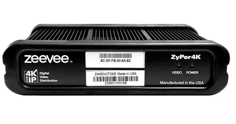 Z4KENCF3XS ZyPer4K-XS Encoder Fiber