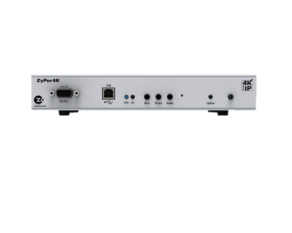 Z4KMEDANLENCF3U ZyPer4K Medical Extended HDMI 2.0 & Analog Video Fiber Encoder with USB