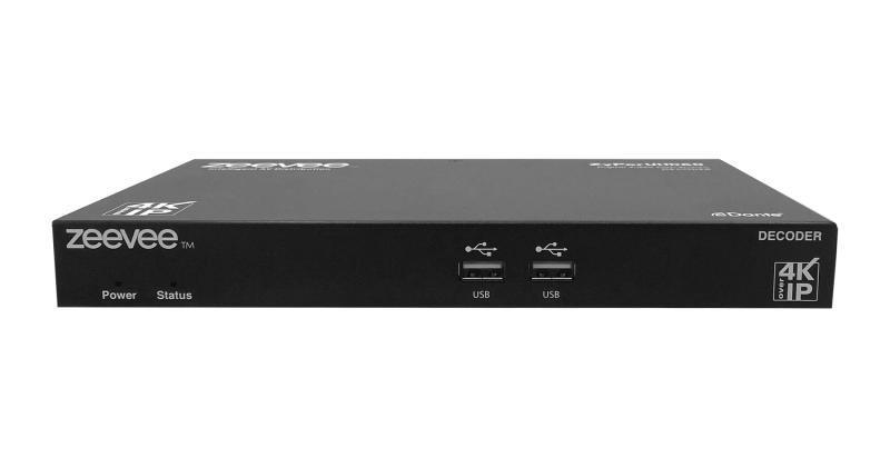 ZUHD60-2D ZyPerUHD60 Decoder, Dual 1G LAN