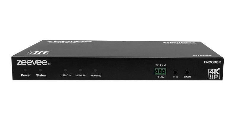 ZUHD60-2E ZyPerUHD60 Encoder, 3x1 Switching Input and Dual LAN
