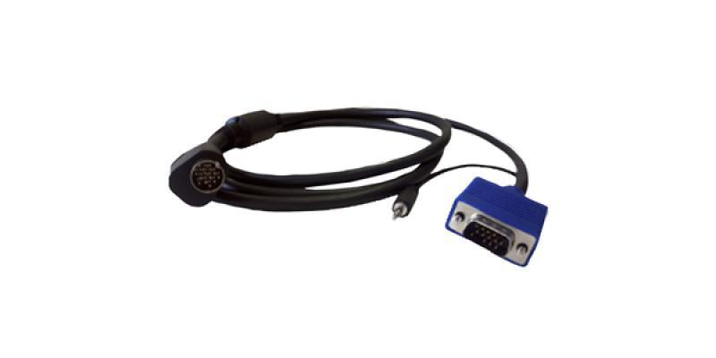 ZV710-6 Hydra DIN to VGA Cable 6 Foot