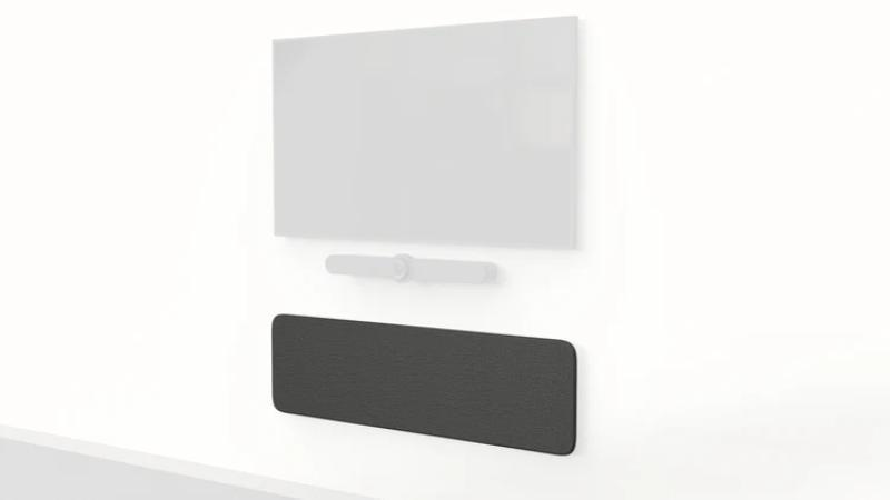 H809-BG ADA Panel 68X20 - Black Grey