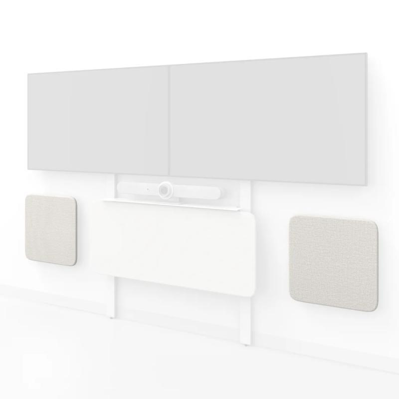 H806A-OW ADA Panel Pair 24X24 - Off White