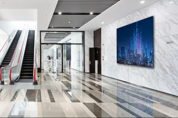 136" 2K FHD LSCC Ultra Slim Indoor LED Ultimate Business Display