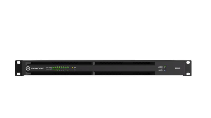 Dynacord IX30:8-US 8-Channel DSP Power Amplifier, 3kW, US