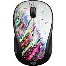 M325s Wireless Mouse, Celebration Black