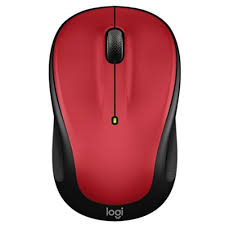 M325s Wireless Mouse, Red