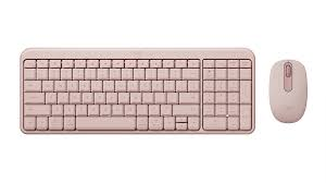 MK250 Compact Wireless Mouse and Keyboard (Rose)