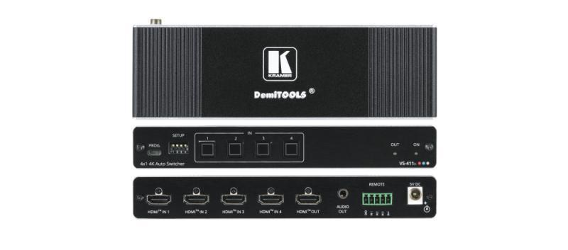 VS-411X 4x1 4K HDR HDMI Auto Switcher