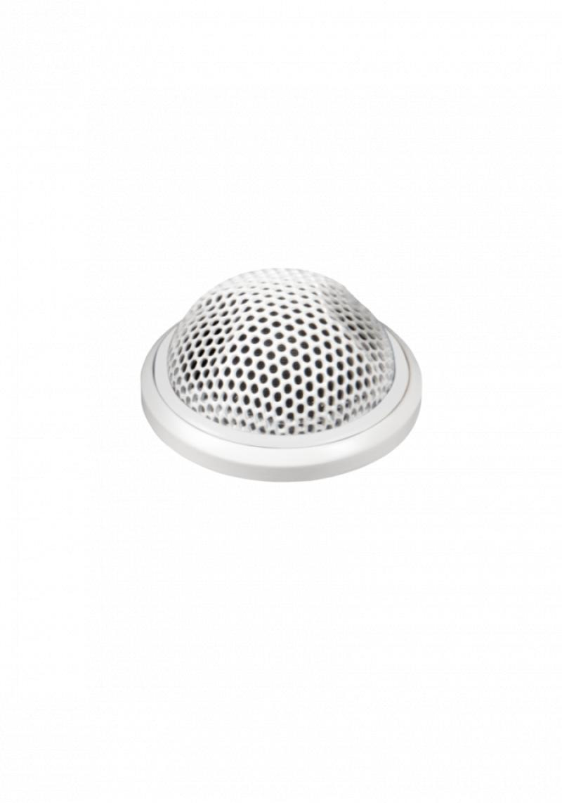 MX395W/BI Microflex Low Profile Boundary Microphone (Bi-Directional, White)
