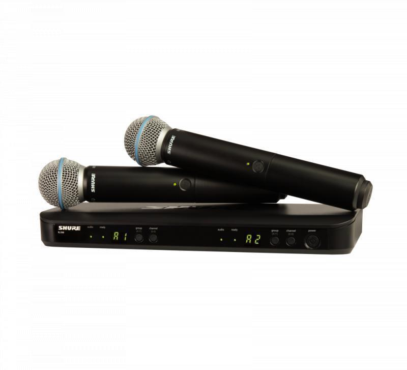 BLX288/B58-J11 Wireless Dual Vocal System with two Beta 58A