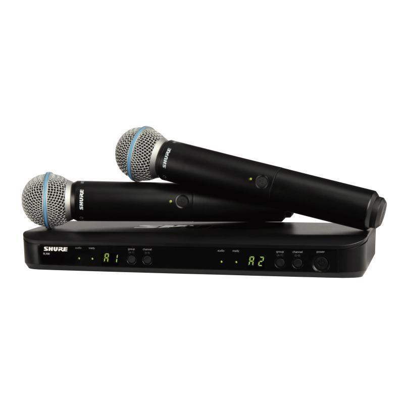 BLX288/B58-H9 Wireless Dual Vocal System with two Beta 58A