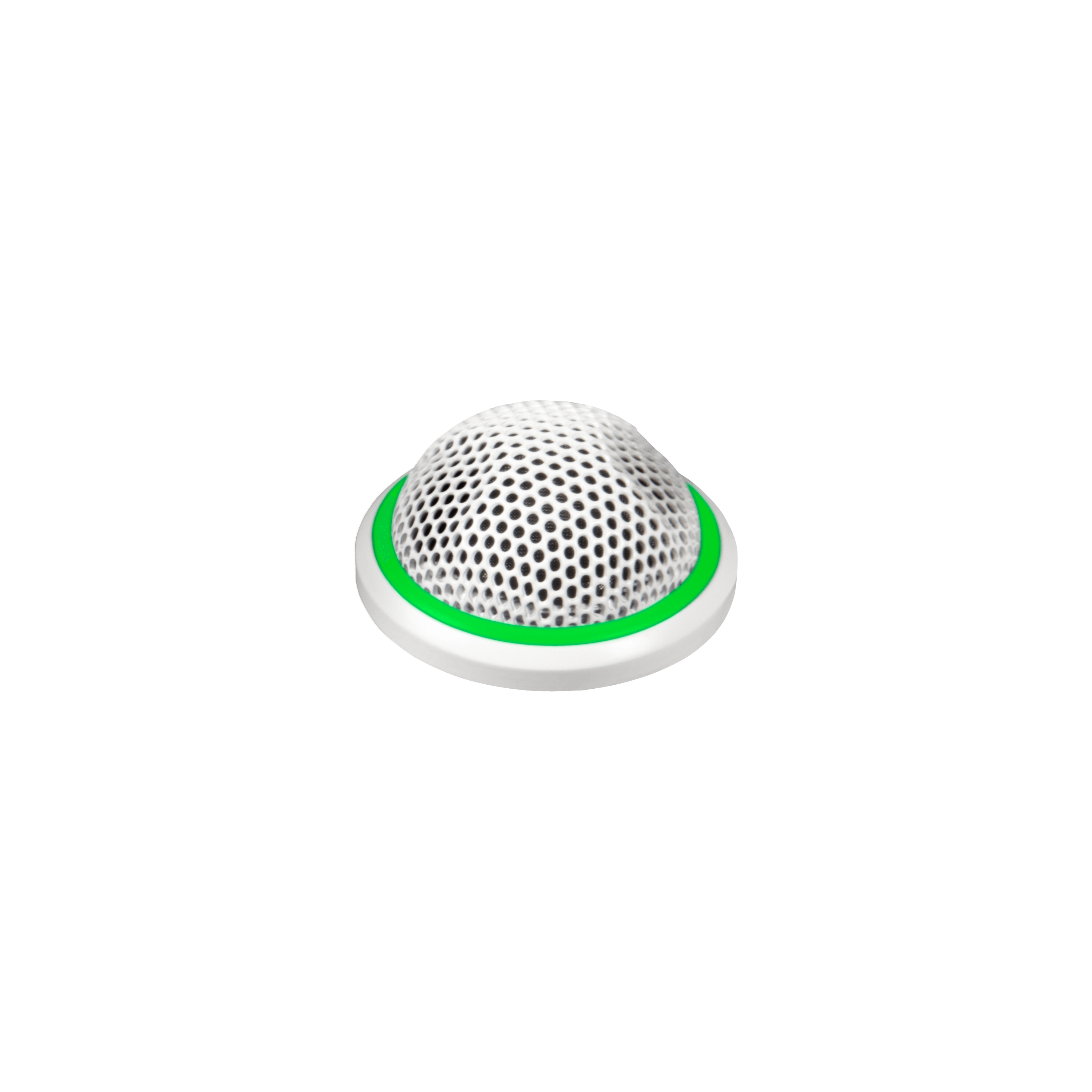 MX395W/BI-LED Microflex Low Profile Boundary Microphone (Bi-Directional, White, Bi-Color Status Indicator)