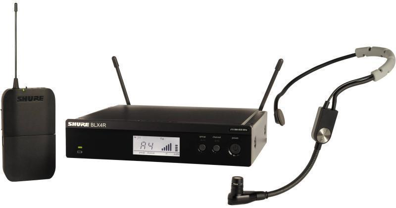 BLX14R/SM35-J11 Wireless Rack-mount Headset System with SM35 Headset Microphone
