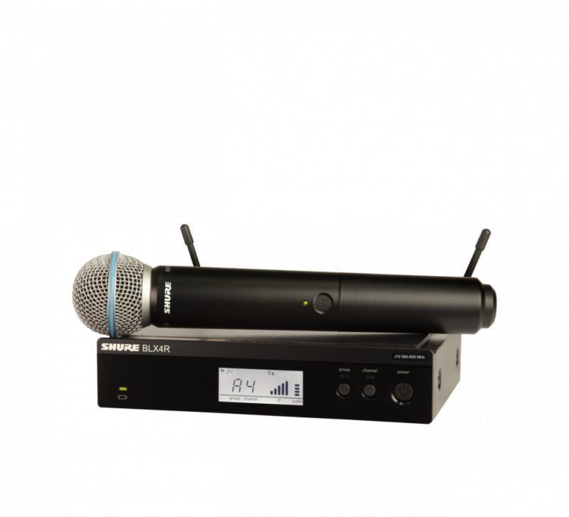BLX24R/B58-J11 Wireless Vocal Rack-mount System with Beta 58A