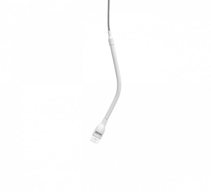 MX202WP-A/N Microflex Overhead Condensor Microphone (White, No Cartridge)
