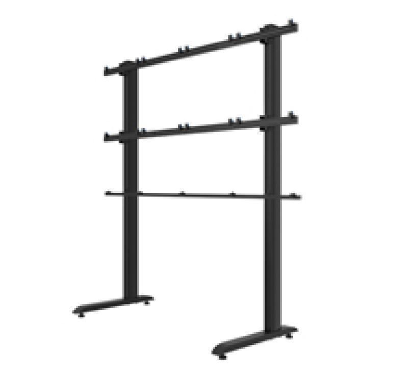 BTXPS27-S4X4/B Universal 27" 4x4 dvLED Videowall Floor Stand