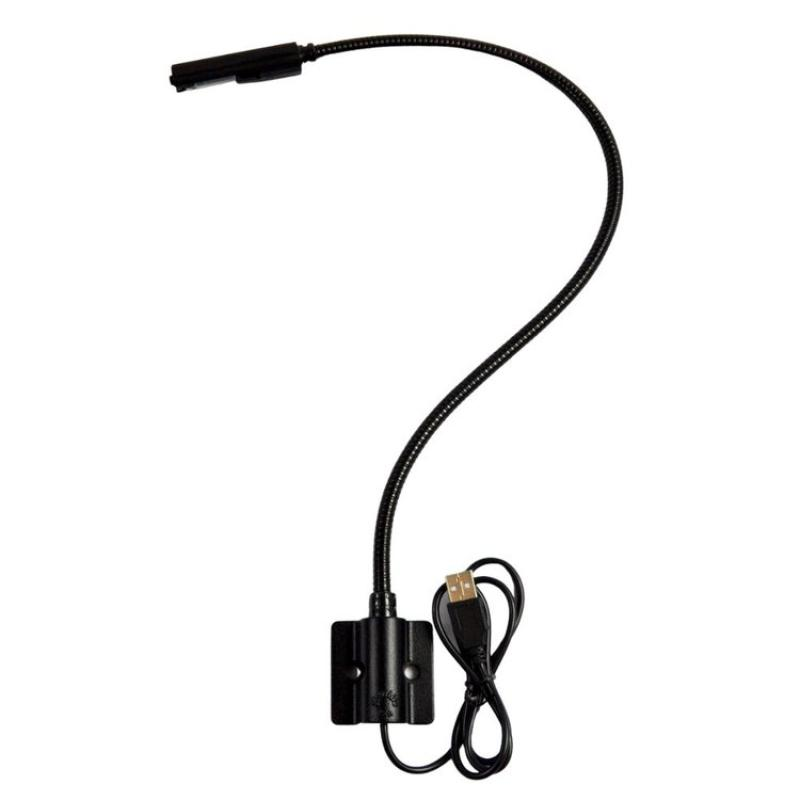 LCR-24-END-USB 5-VOLT LED Utility Light 24" Gooseneck with On/Off Switch End Mount USB Cable
