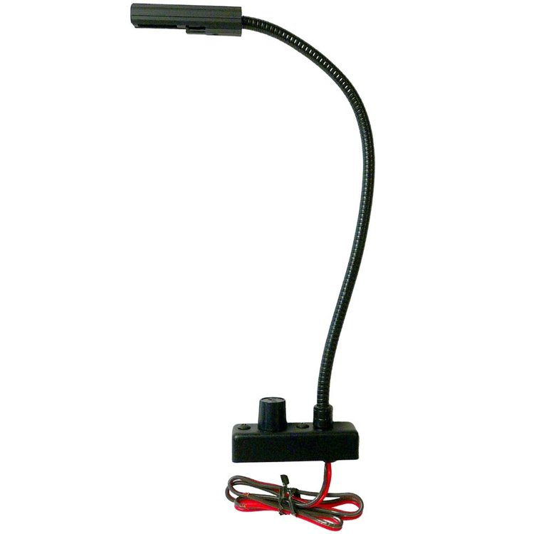 L-9/12-LED-3 12" Top Mount Gooseneck with Automotive Wiring Kit