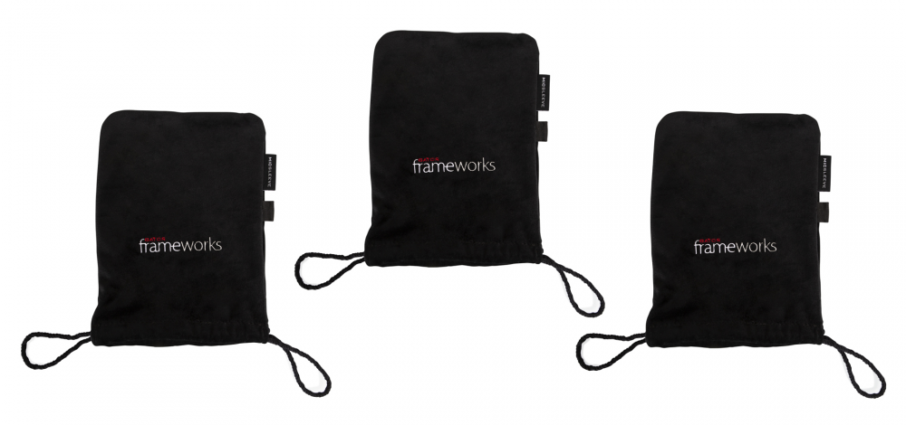GFW-MICPOUCH-3PK Soft Bag For Studio Mics – 3 Pack