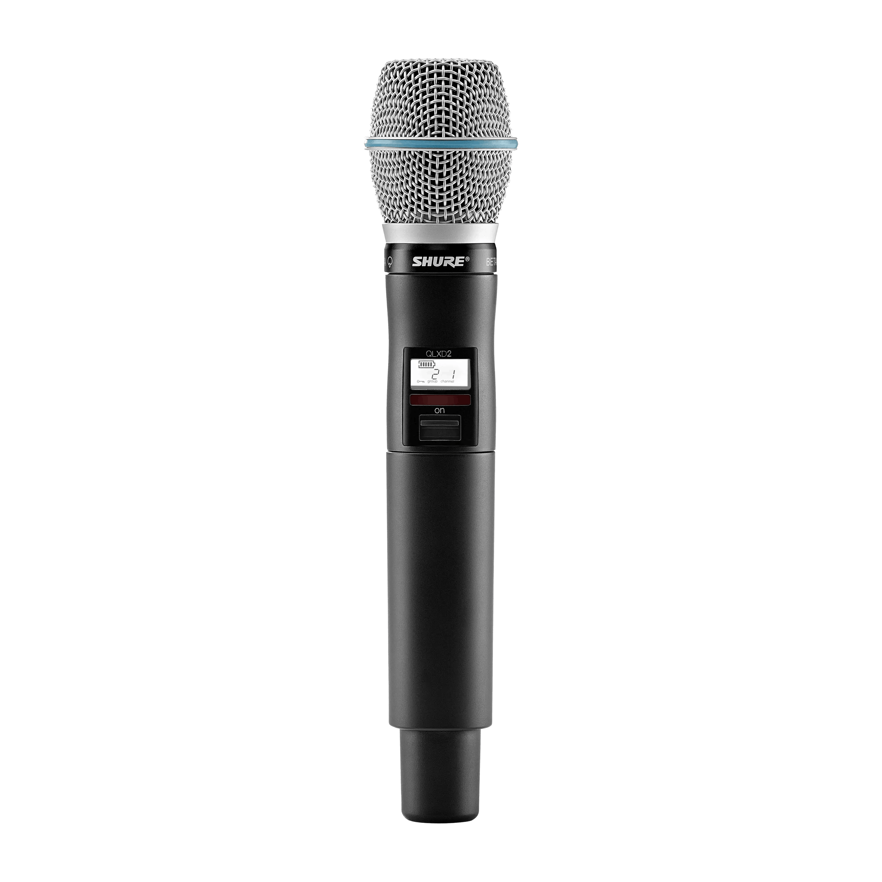 QLXD2TA/B87C=-H50 Handheld Transmitter with Beta 87C Microphone TAA
