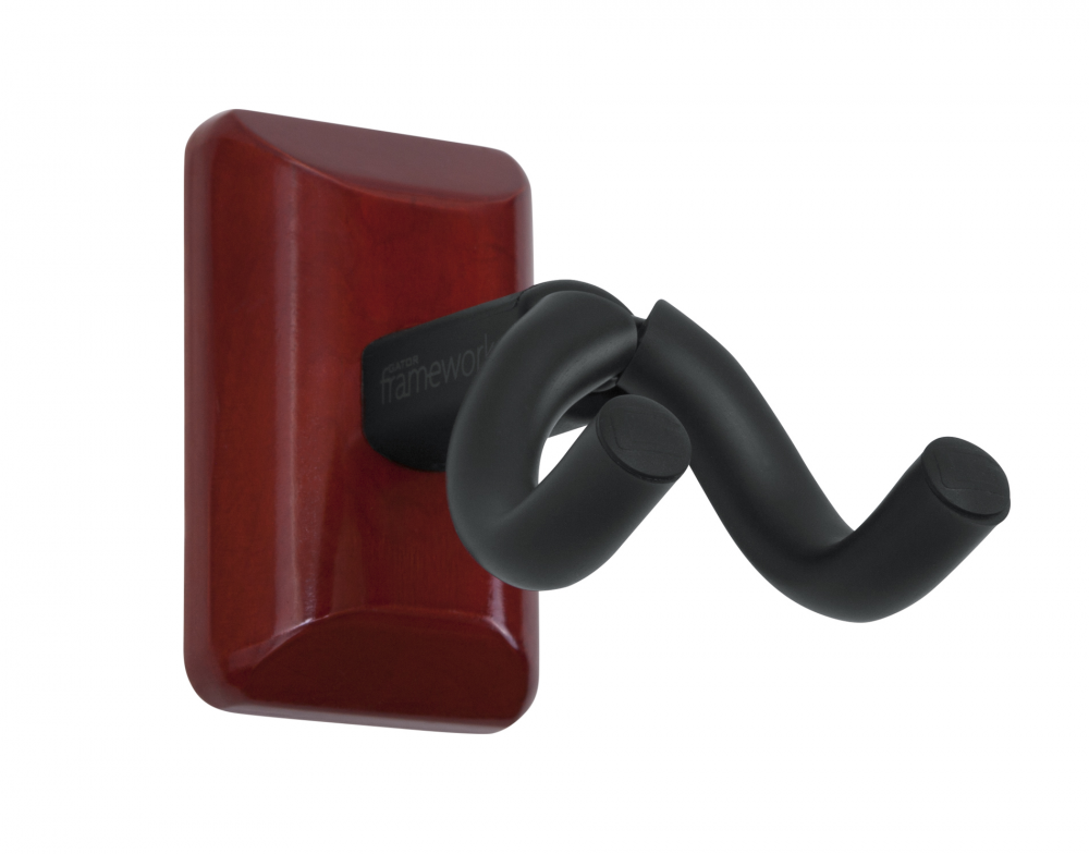 GFW-UKE-HNGRCHR Cherry Wall Mount Ukulele/Mandolin Hanger