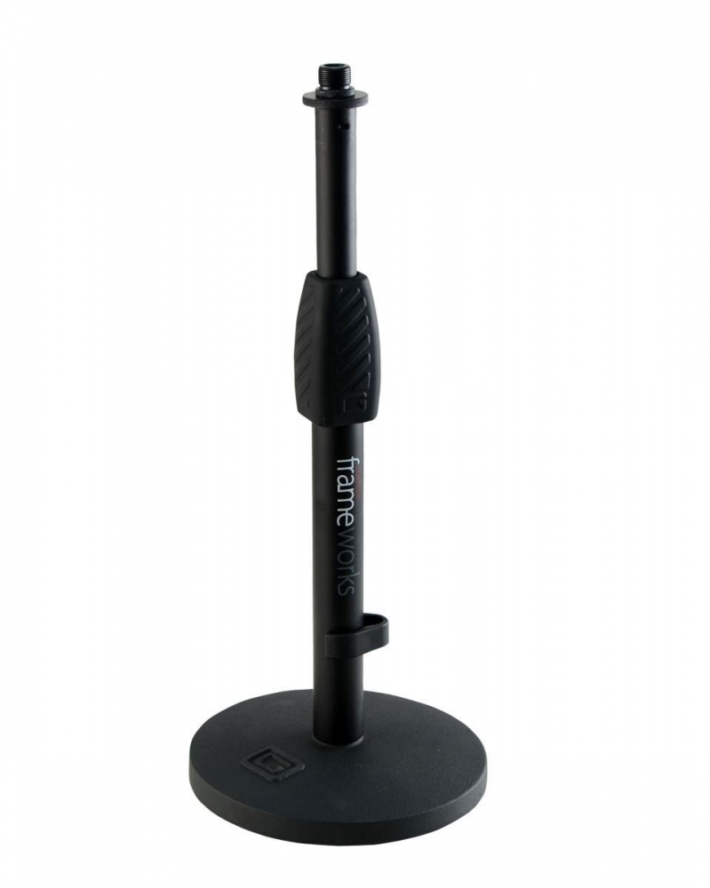 GFW-MIC-0601 Desktop Mic Stand with Round Base and Twist Clutch