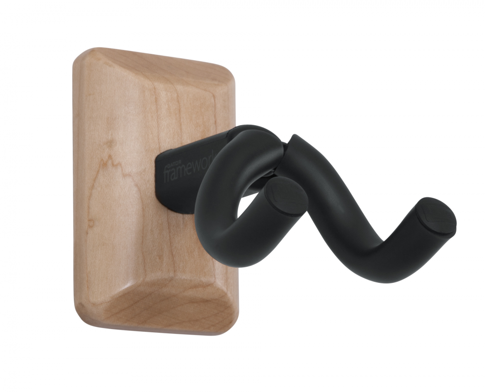 GFW-UKE-HNGRMPL Maple Wall Mount Ukulele/Mandolin Hanger