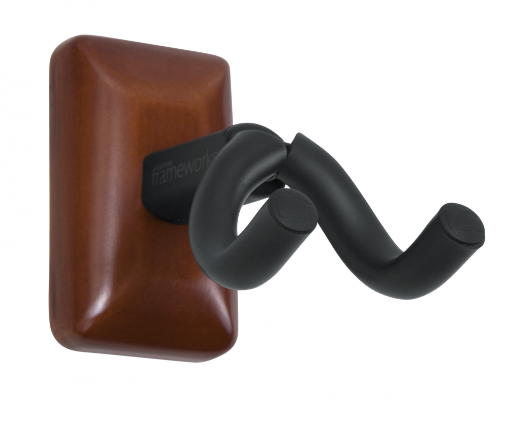 GFW-UKE-HNGRMHG Mahogany Wall Mount Ukulele/Mandolin Hanger