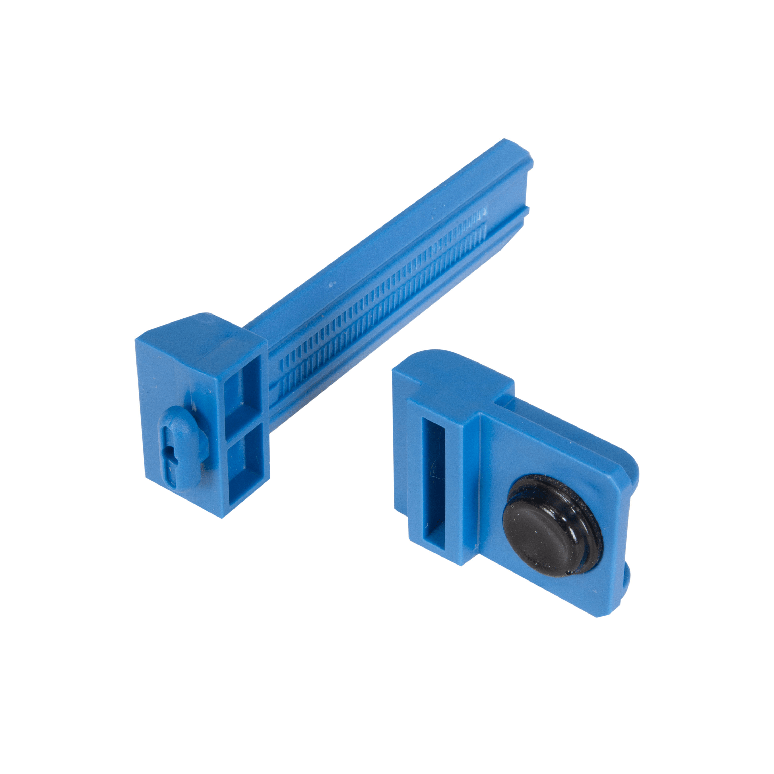 Middle Atlantic Forward Small Device Clamps - 4 Pack - Blue