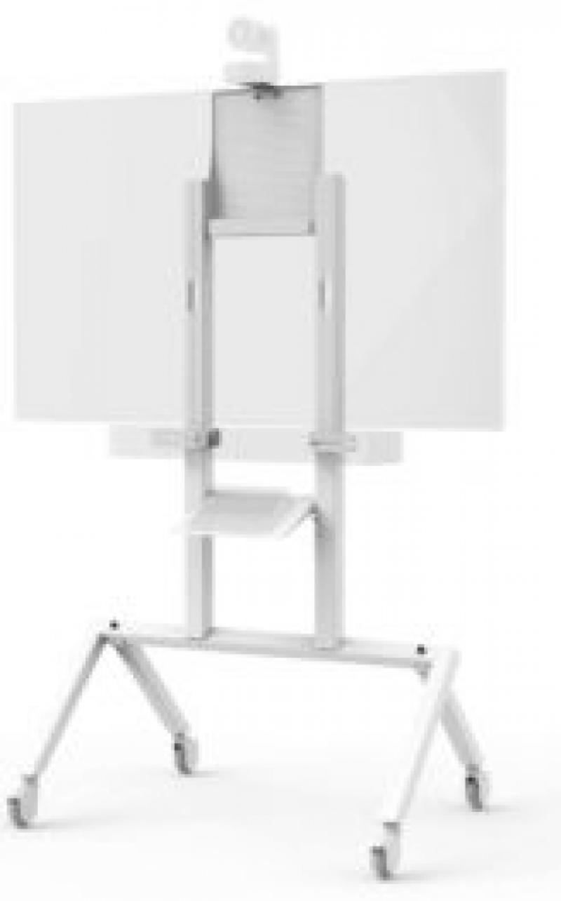 H700-WT AV Cart Prime - White