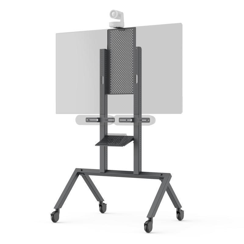 H715-BG AV Cart for Logitech Rally Plus - Black Grey