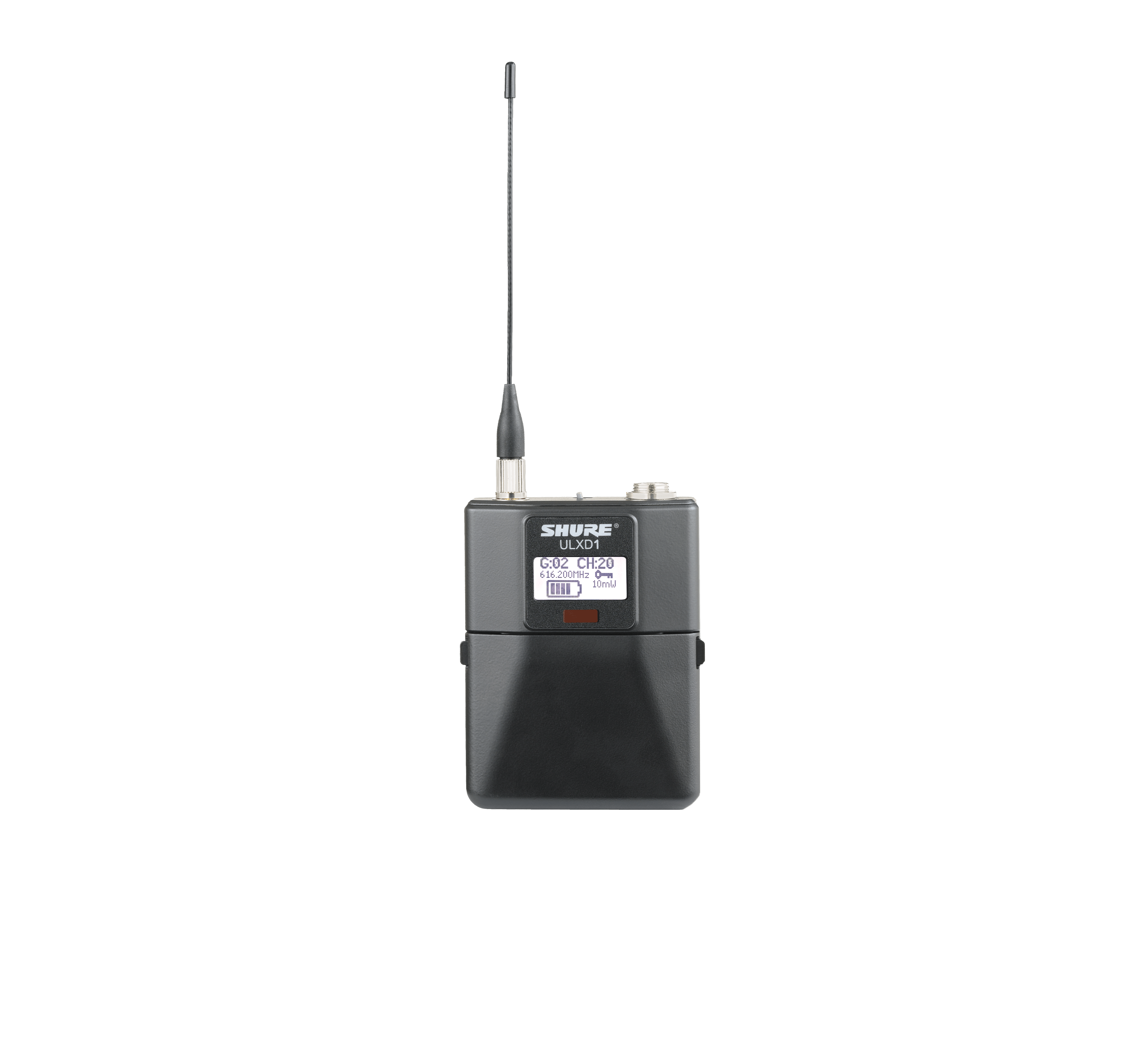 ULXD1LEMO3=-G57 Digital Wireless Bodypack Transmitter with LEMO3 Connector