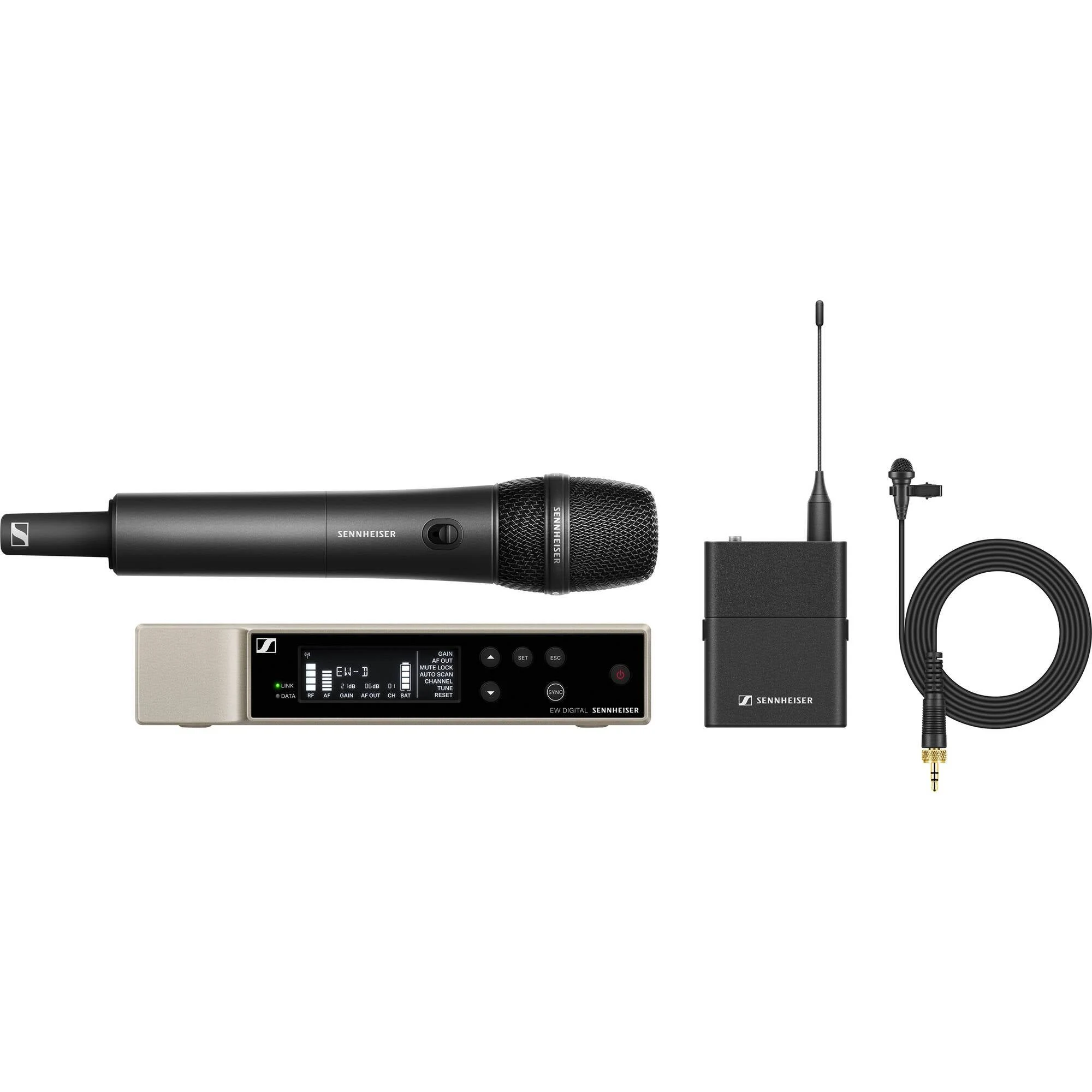 EW-D ME2/835-S SET (Q1-6) Digital Wireless Lavalier/Vocal Combo Set