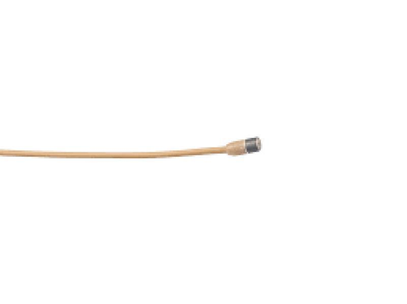 MKE 2 (BEIGE OPEN END) Omnidirectional Lavalier Microphone, Beige